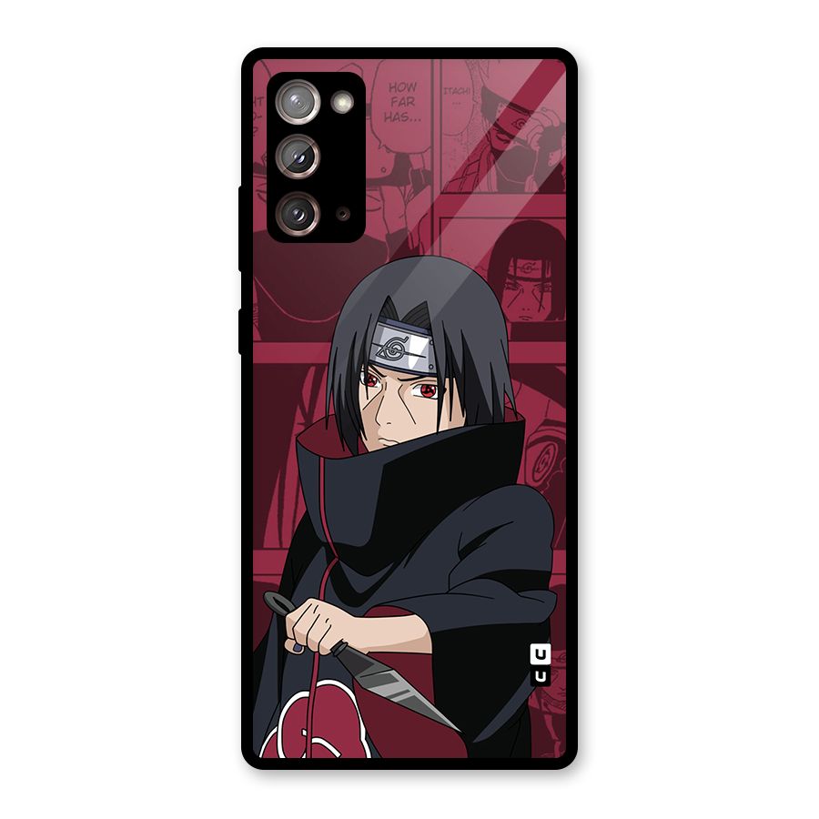 Mang Itachi Glass Back Case for Galaxy Note 20
