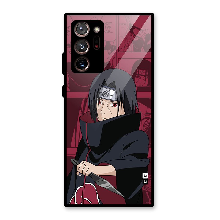 Mang Itachi Glass Back Case for Galaxy Note 20 Ultra 5G