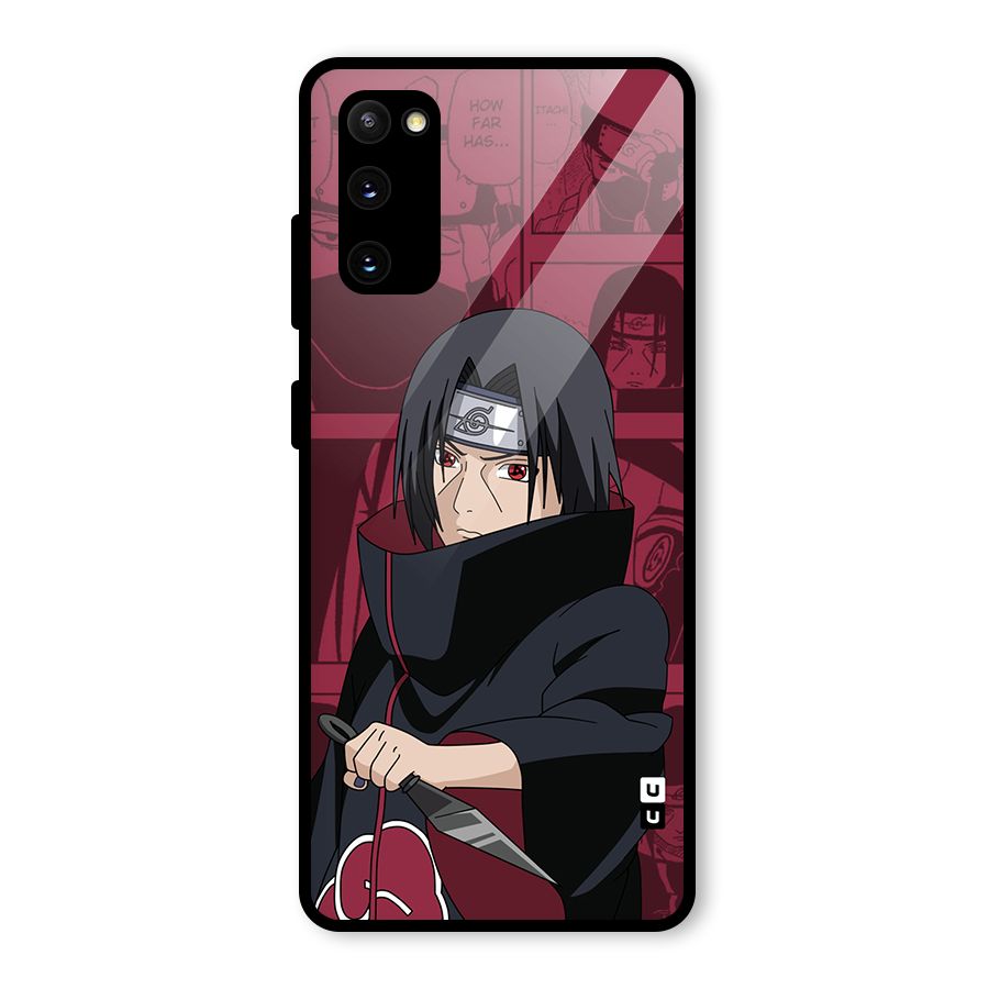 Mang Itachi Glass Back Case for Galaxy S20 FE 5G