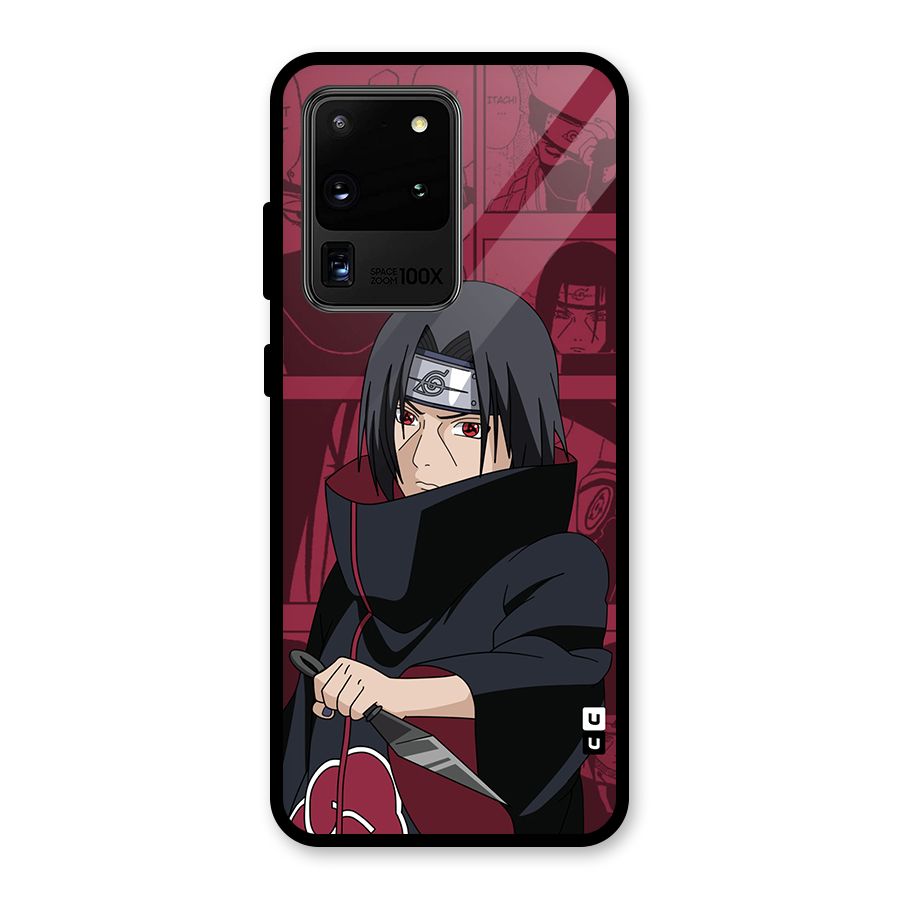 Mang Itachi Glass Back Case for Galaxy S20 Ultra