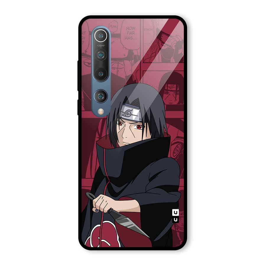 Mang Itachi Glass Back Case for Mi 10