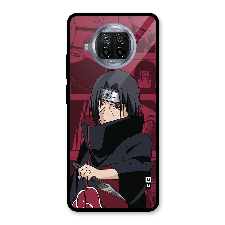 Mang Itachi Glass Back Case for Mi 10i