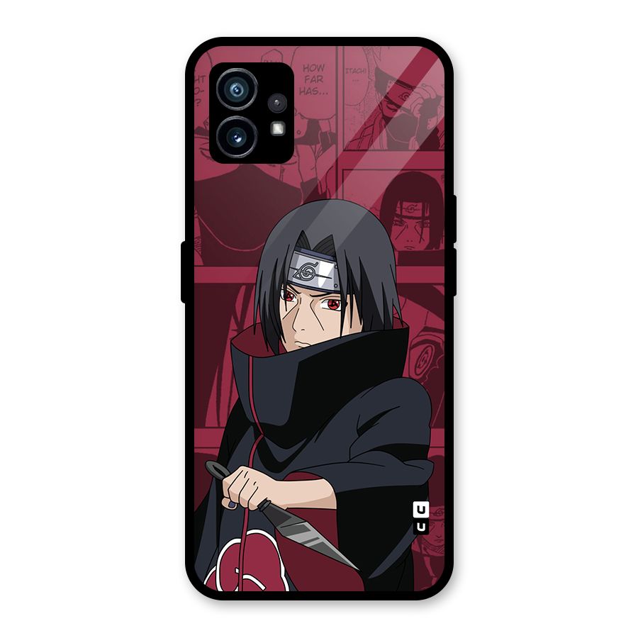 Mang Itachi Glass Back Case for Nothing Phone 1