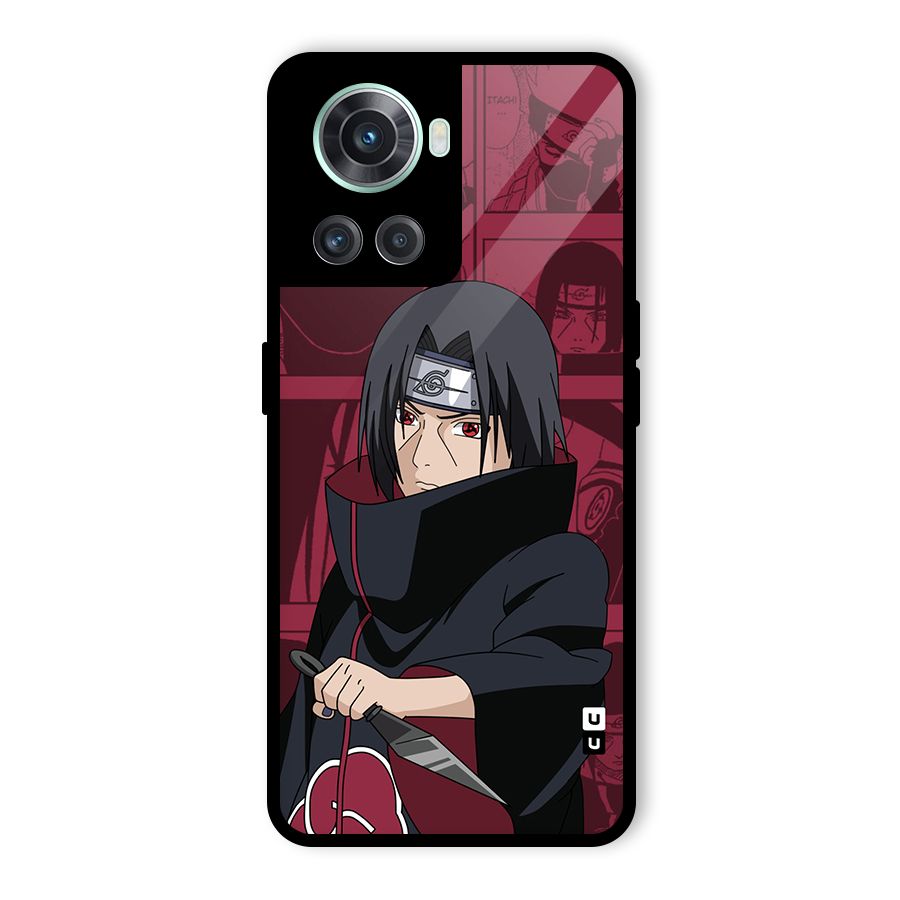 Mang Itachi Glass Back Case for OnePlus 10R