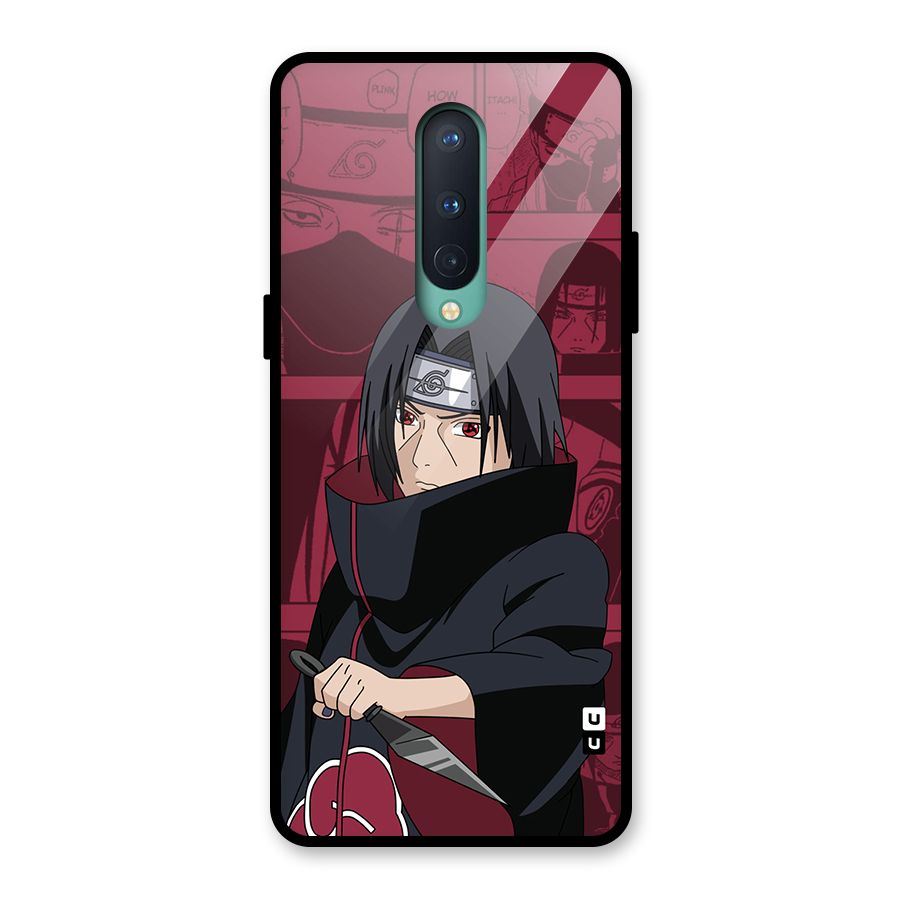 Mang Itachi Glass Back Case for OnePlus 8