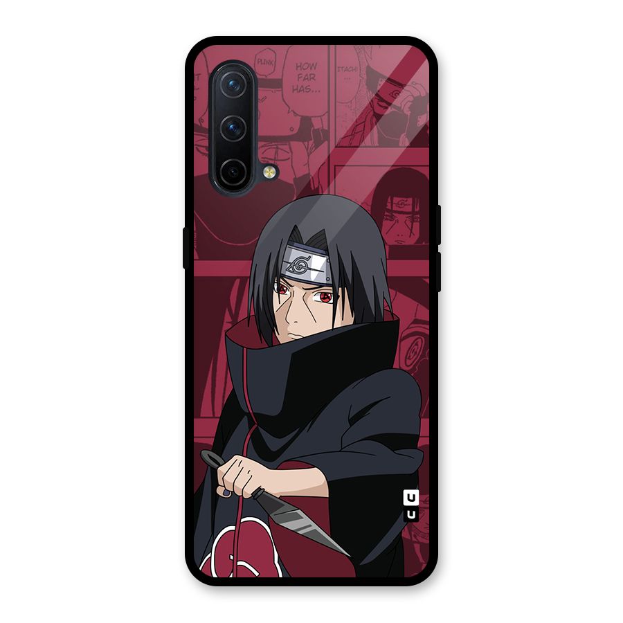 Mang Itachi Glass Back Case for OnePlus Nord CE 5G