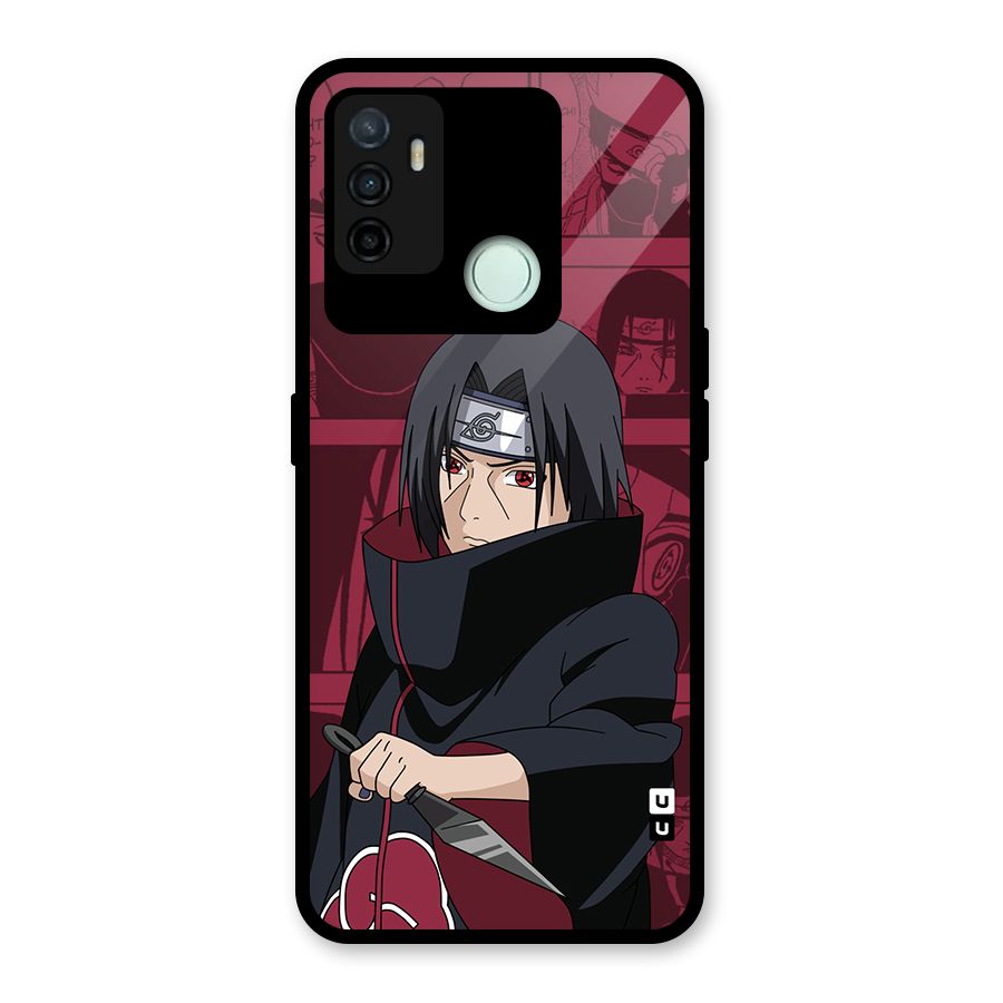 Mang Itachi Glass Back Case for Oppo A53