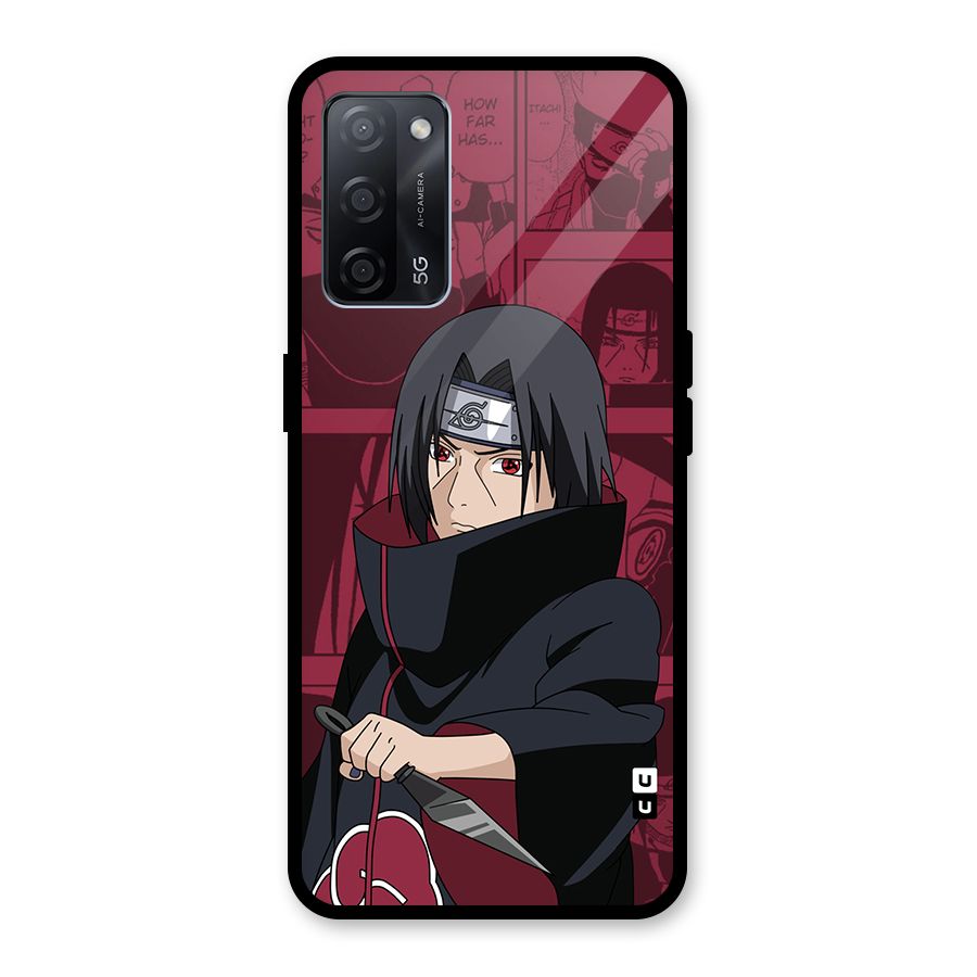 Mang Itachi Glass Back Case for Oppo A53s 5G