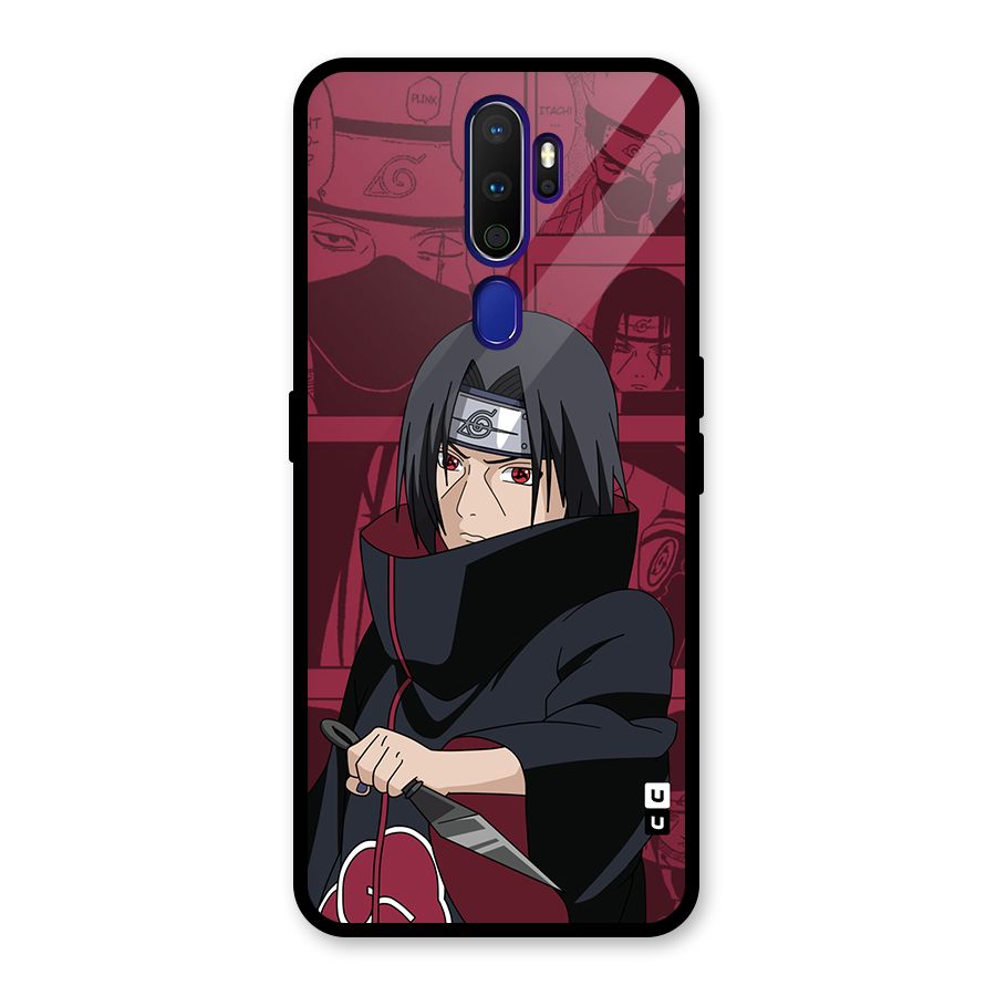Mang Itachi Glass Back Case for Oppo A9 (2020)