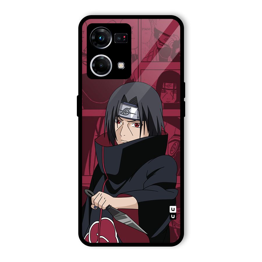 Mang Itachi Glass Back Case for Oppo F21 Pro 4G