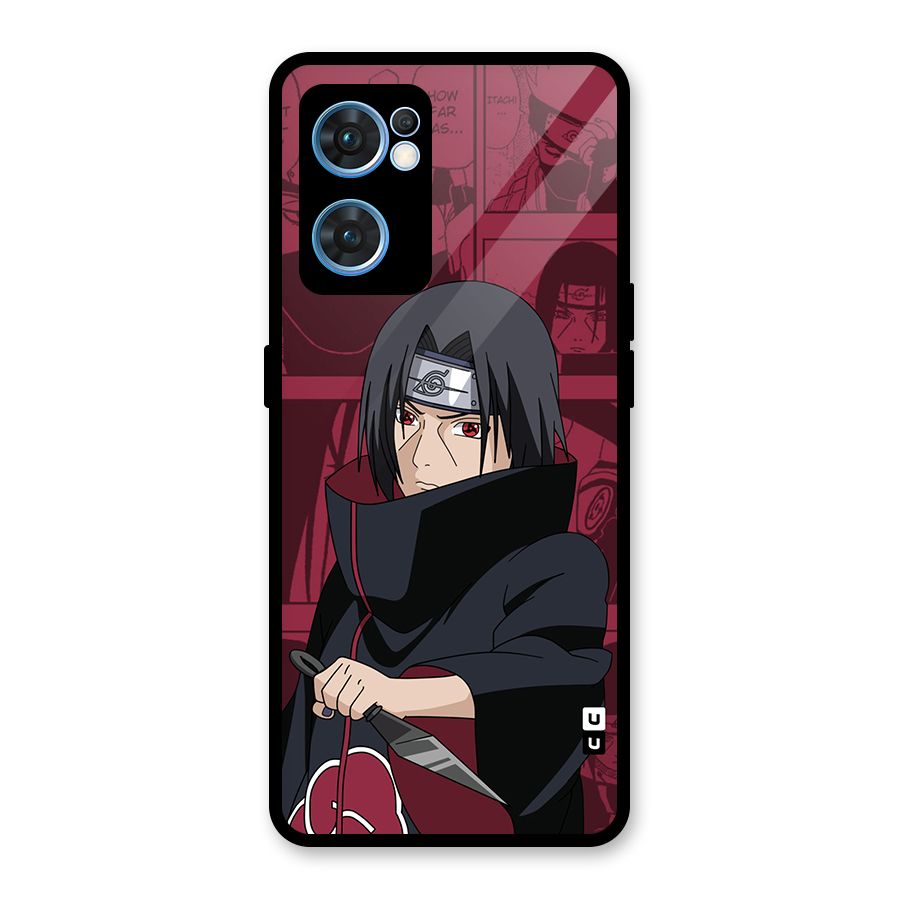 Mang Itachi Glass Back Case for Oppo Reno7 5G
