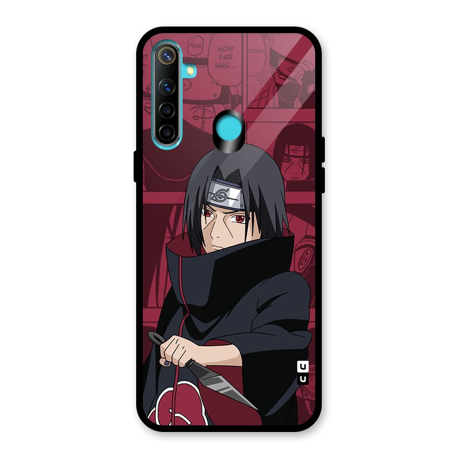 Mang Itachi Glass Back Case for Realme 5s