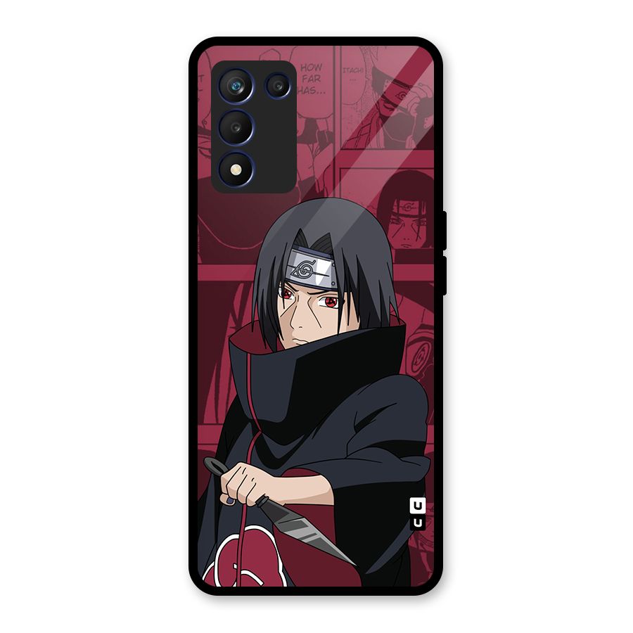 Mang Itachi Glass Back Case for Realme 9 5G Speed