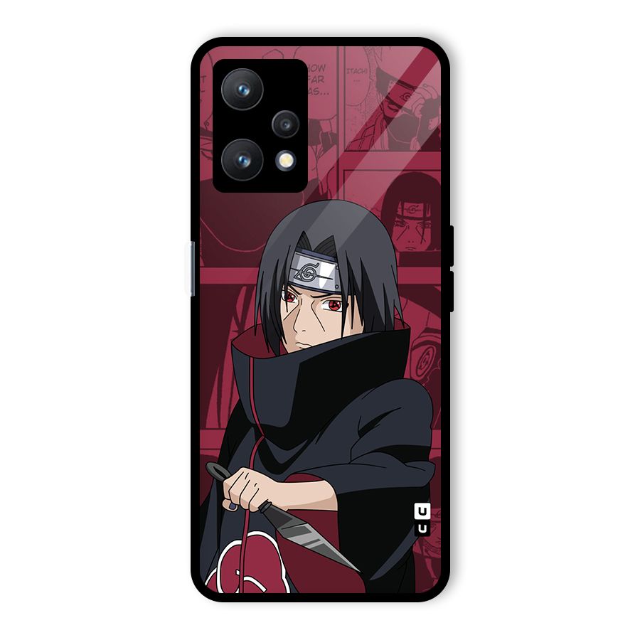 Mang Itachi Glass Back Case for Realme 9 Pro 5G