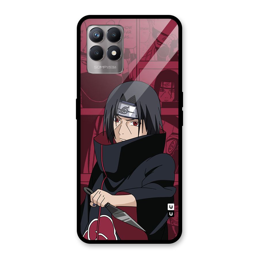 Mang Itachi Glass Back Case for Realme Narzo 50