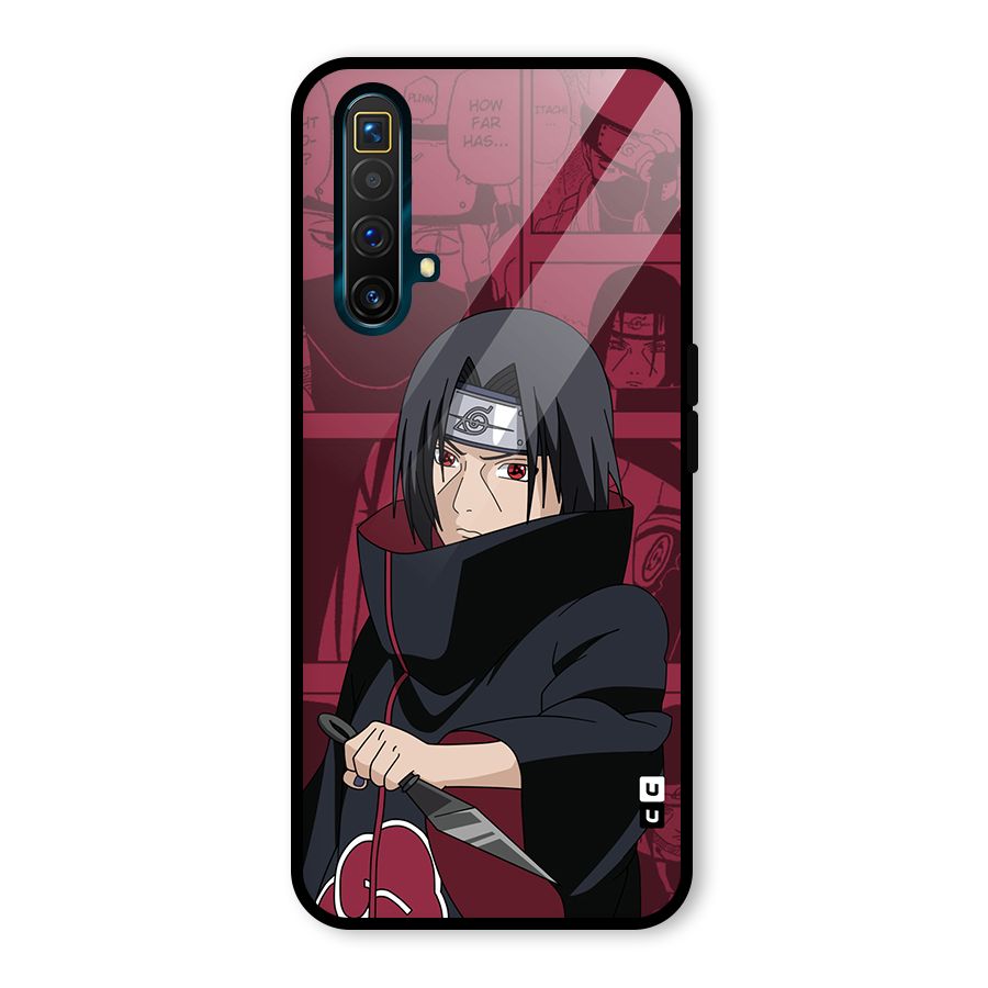 Mang Itachi Glass Back Case for Realme X3