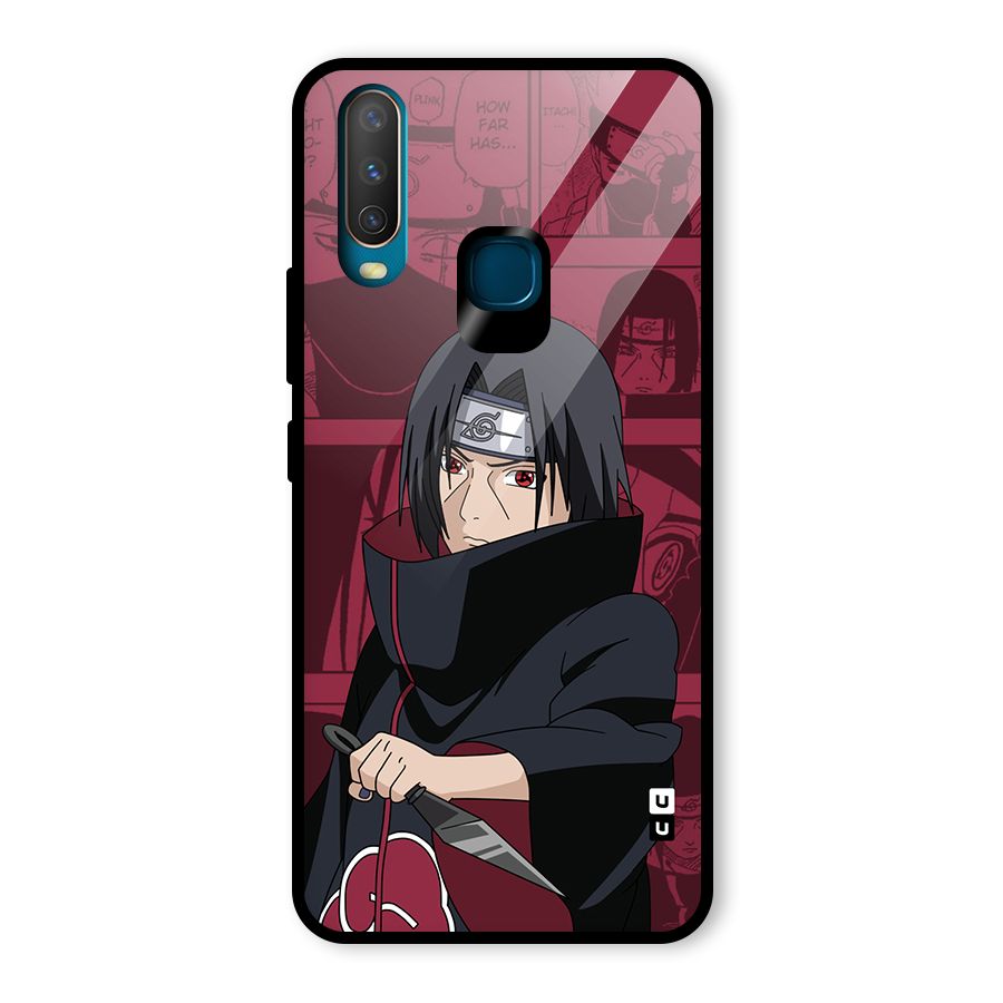 Mang Itachi Glass Back Case for Vivo U10
