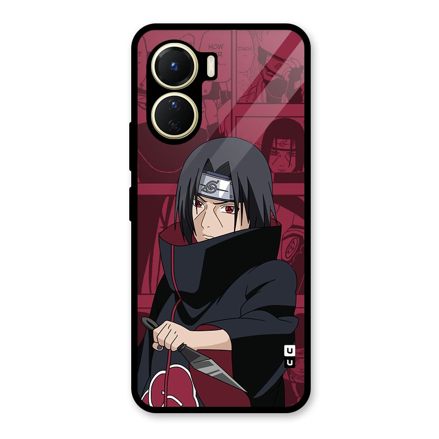 Mang Itachi Glass Back Case for Vivo Y16