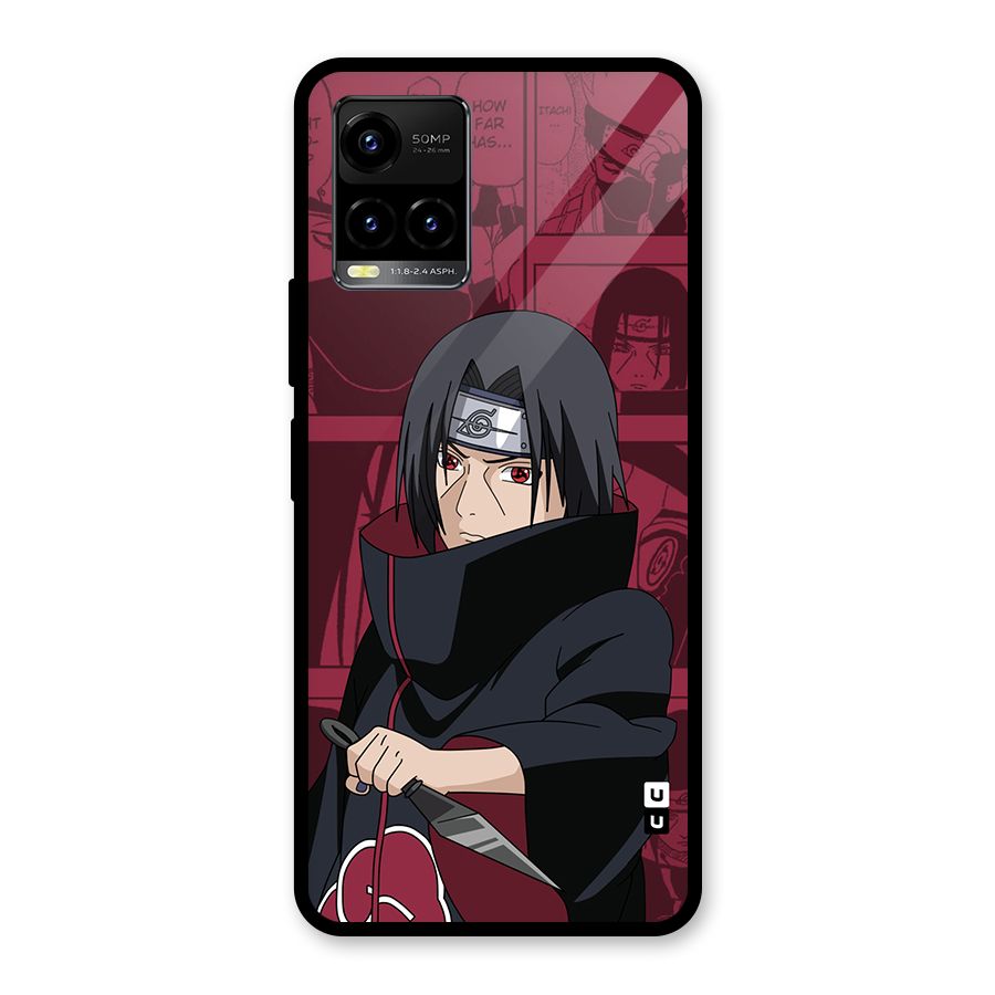 Mang Itachi Glass Back Case for Vivo Y21T