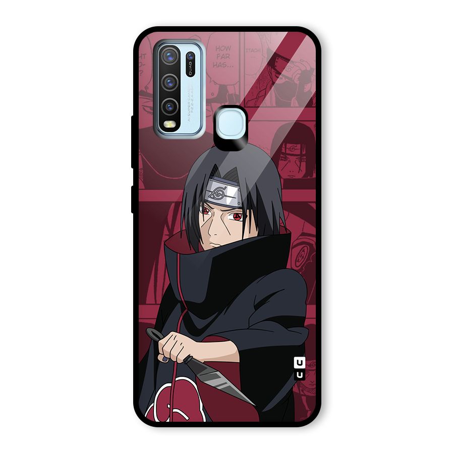 Mang Itachi Glass Back Case for Vivo Y50