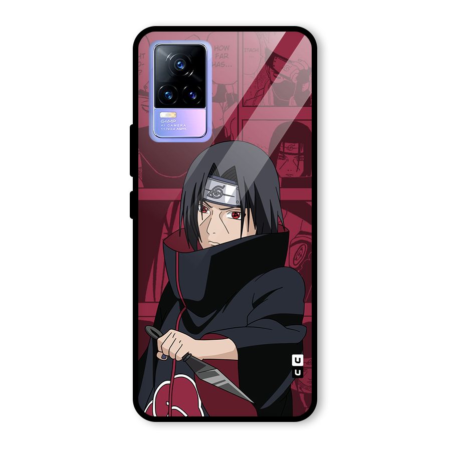 Mang Itachi Glass Back Case for Vivo Y73