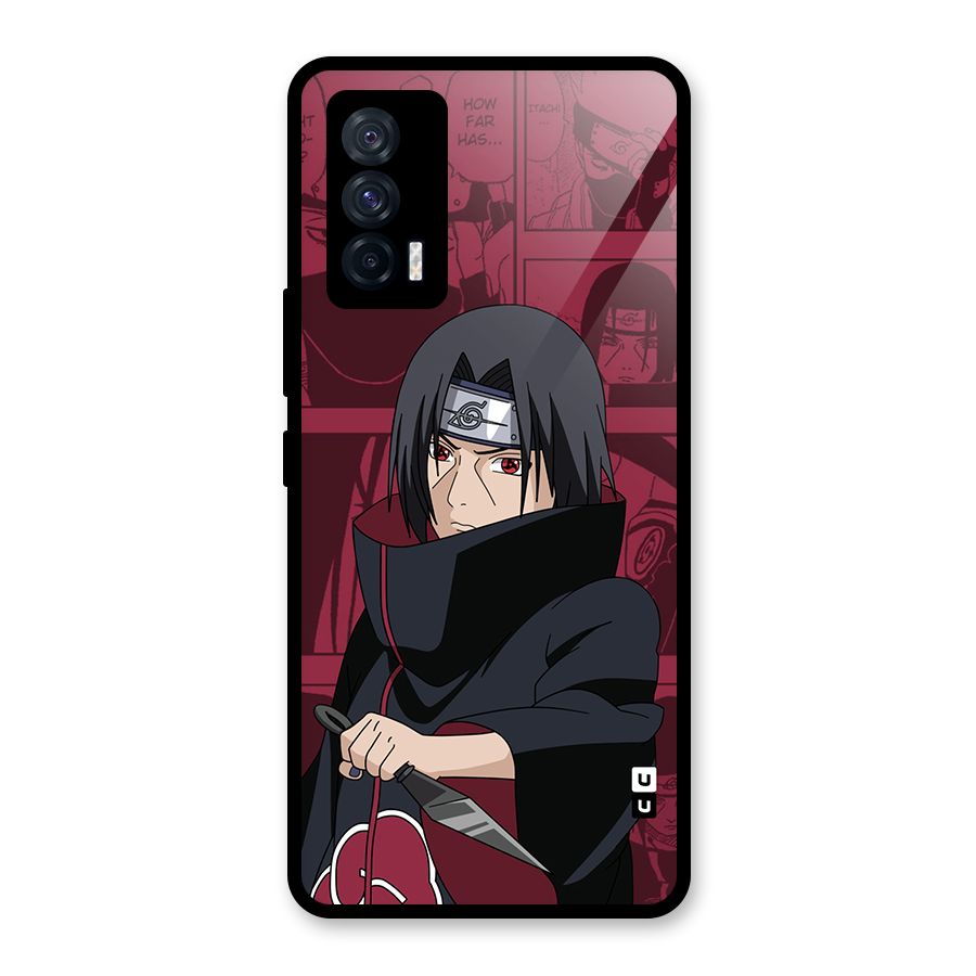 Mang Itachi Glass Back Case for Vivo iQOO 7 5G