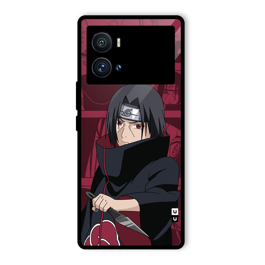 Mang Itachi Glass Back Case for Vivo iQOO 9 Pro