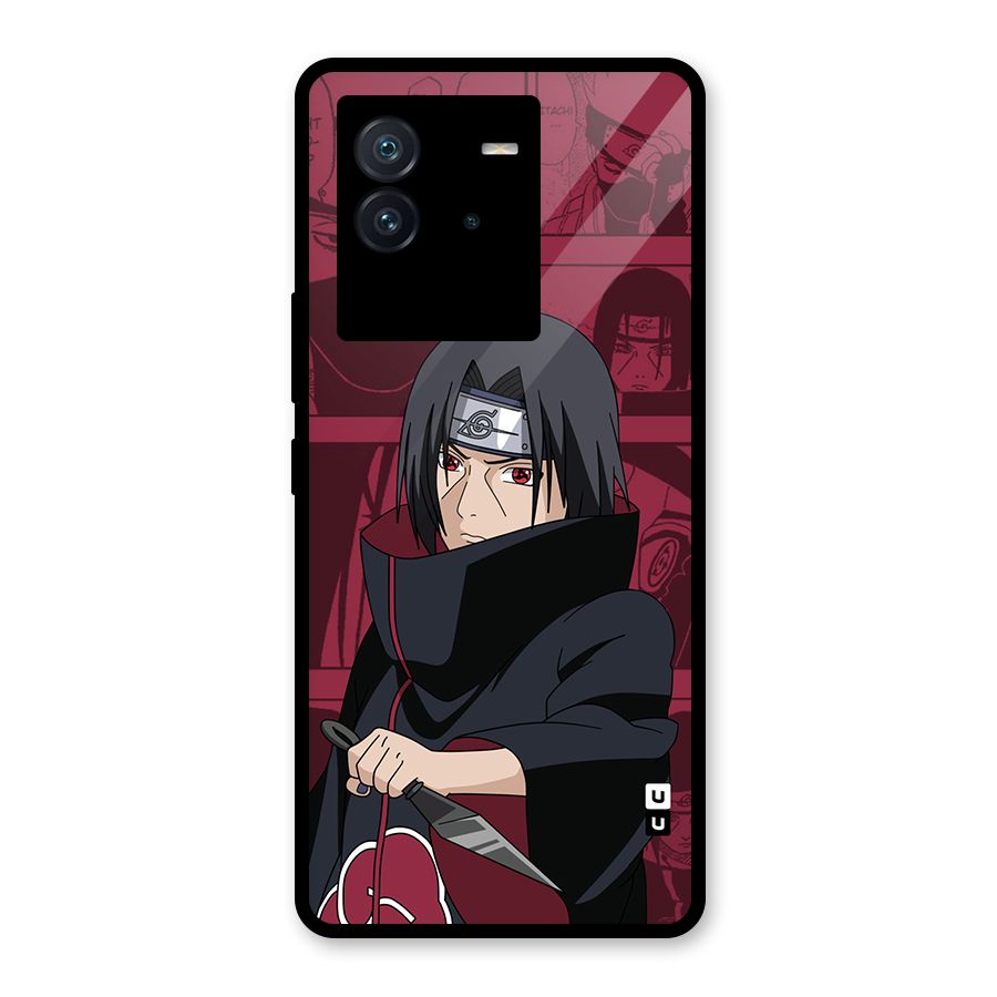 Mang Itachi Glass Back Case for Vivo iQOO Neo 6 5G