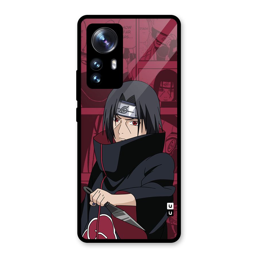 Mang Itachi Glass Back Case for Xiaomi 12 Pro