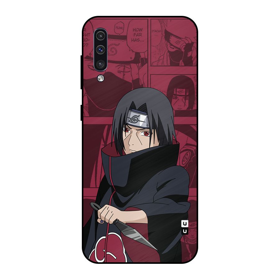 Mang Itachi Metal Back Case for Galaxy A30s