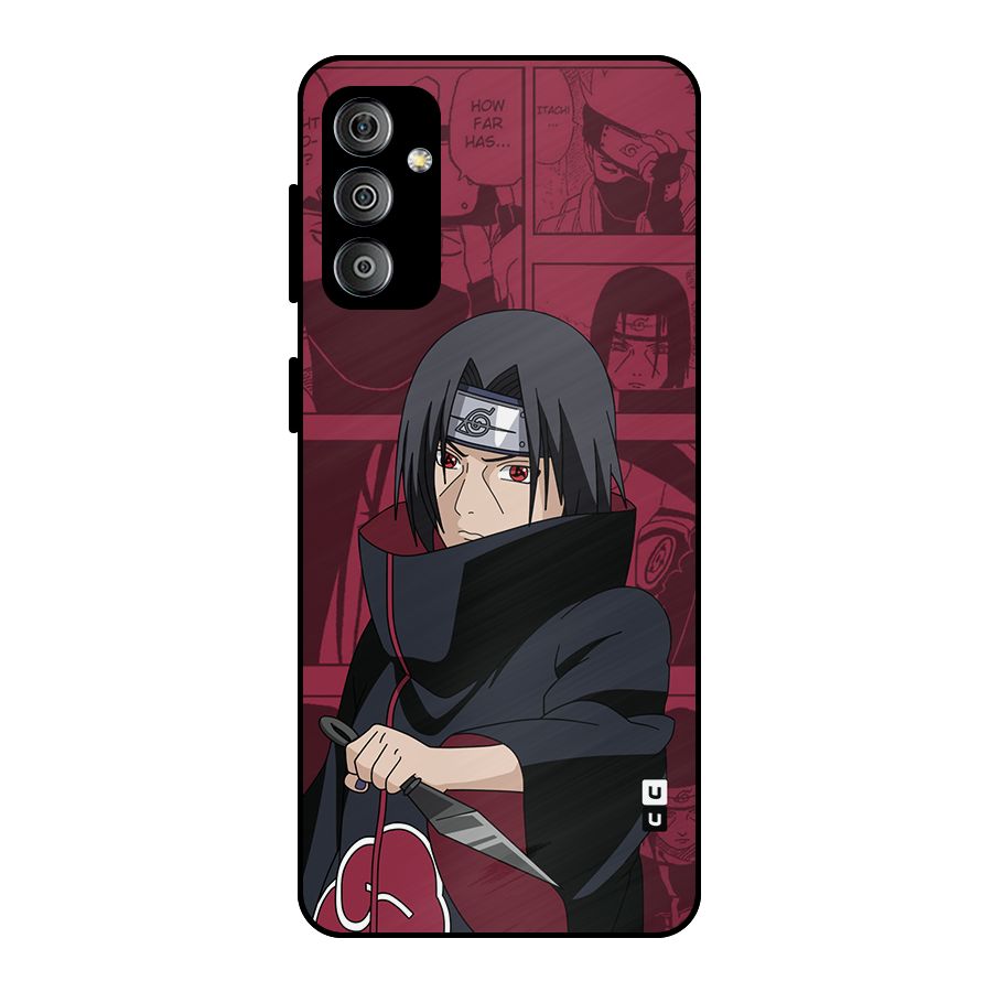 Mang Itachi Metal Back Case for Galaxy F23