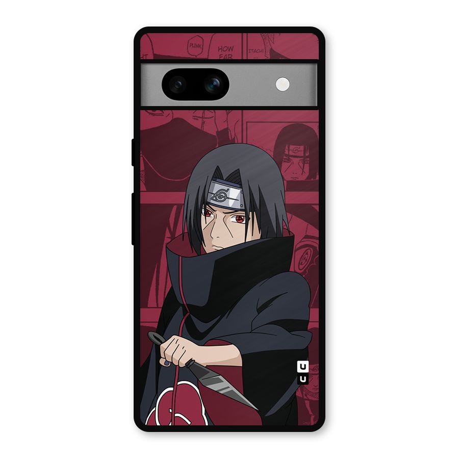 Mang Itachi Metal Back Case for Google Pixel 7a