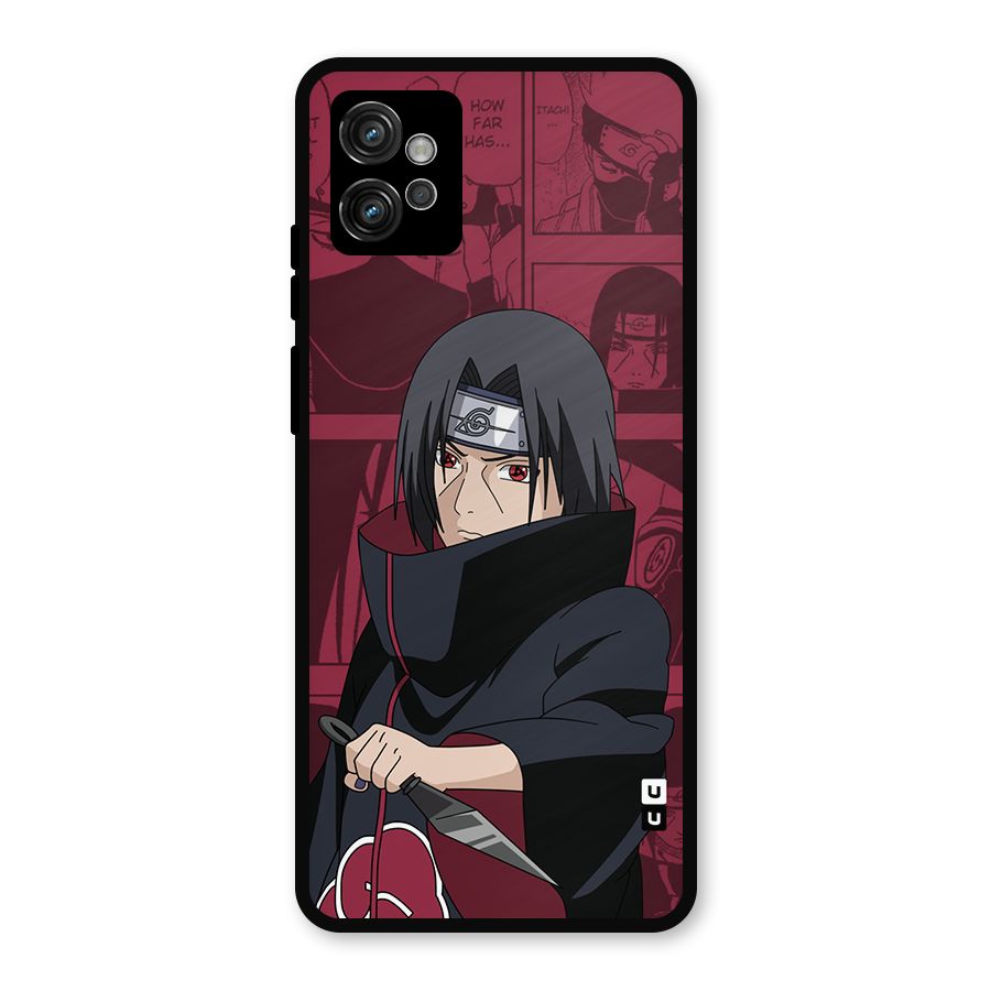 Mang Itachi Metal Back Case for Moto G32