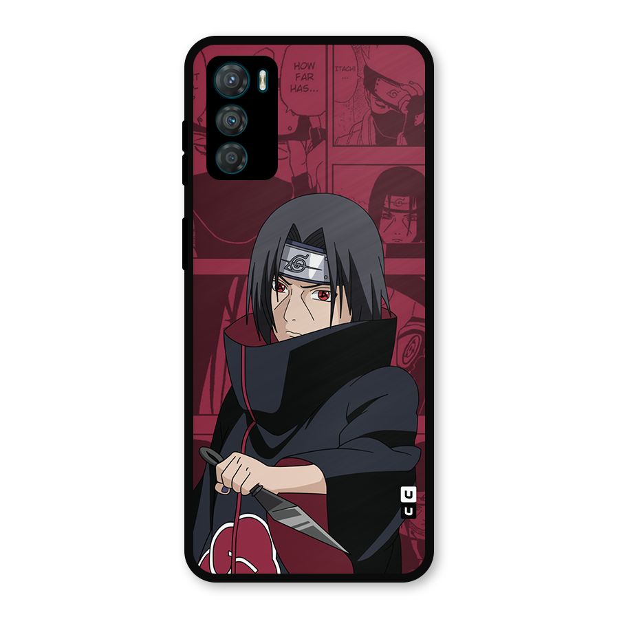 Mang Itachi Metal Back Case for Moto G42