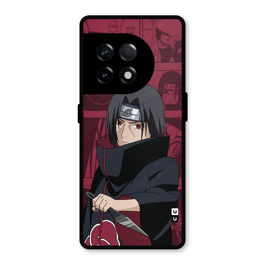 Mang Itachi Metal Back Case for OnePlus 11R