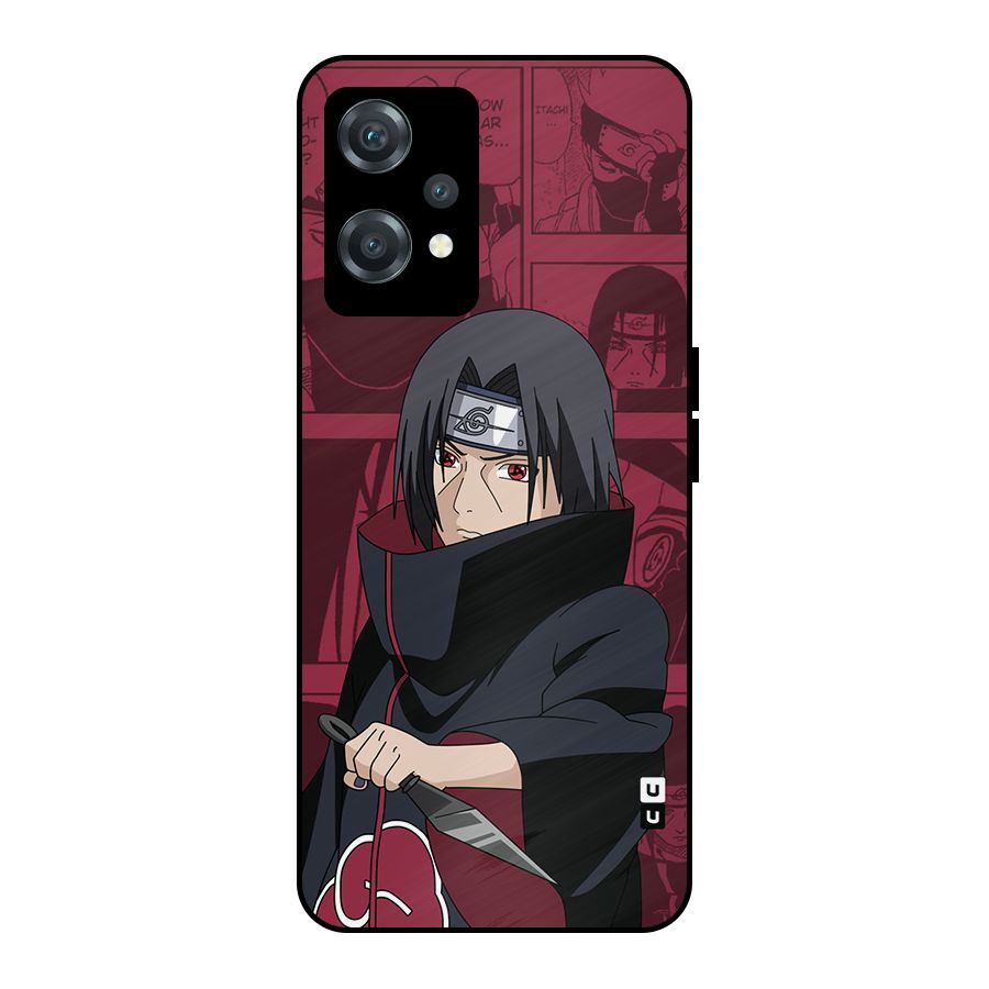 Mang Itachi Metal Back Case for OnePlus Nord CE 2 Lite 5G