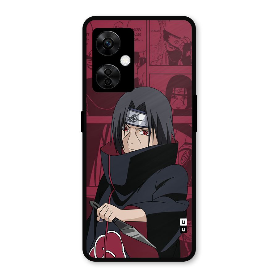 Mang Itachi Metal Back Case for OnePlus Nord CE 3 Lite