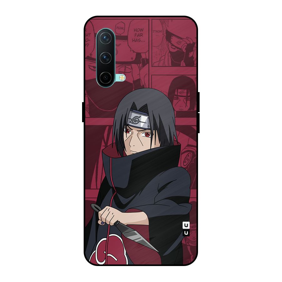 Mang Itachi Metal Back Case for OnePlus Nord CE 5G