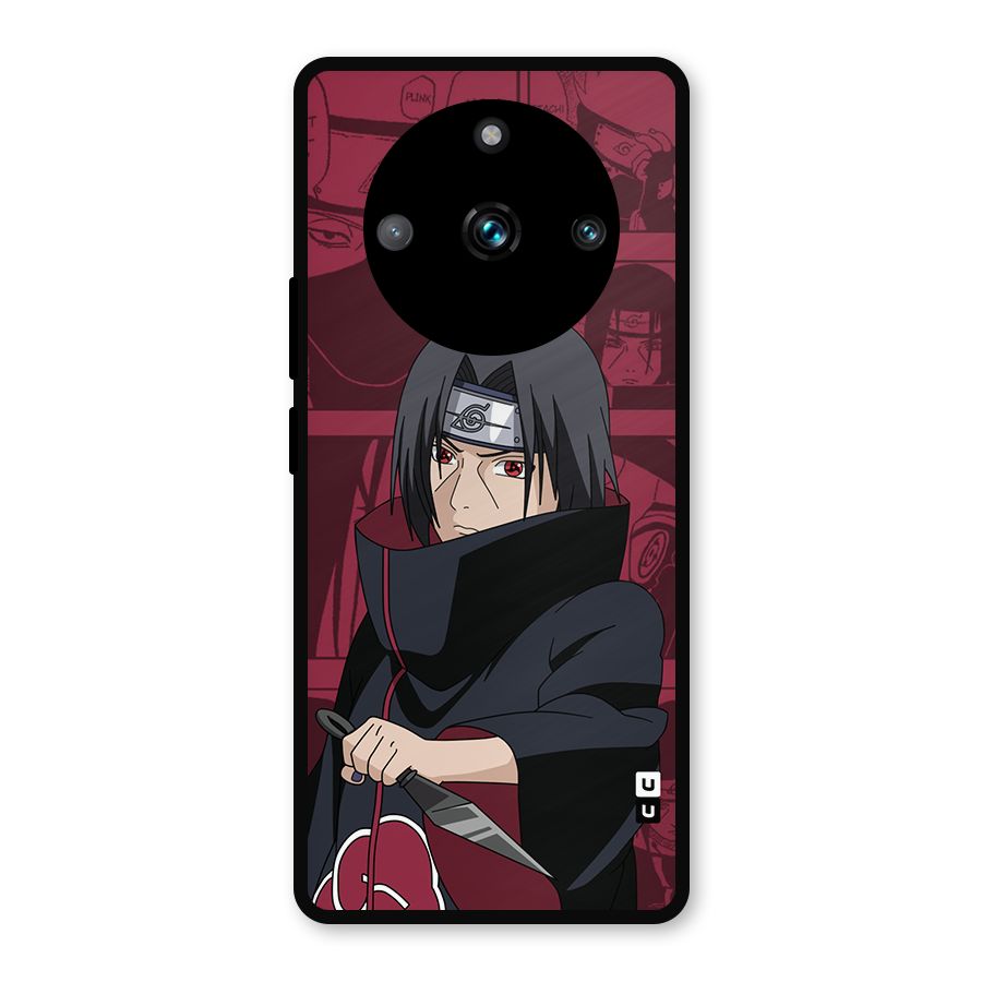 Mang Itachi Metal Back Case for Realme 11 Pro Plus