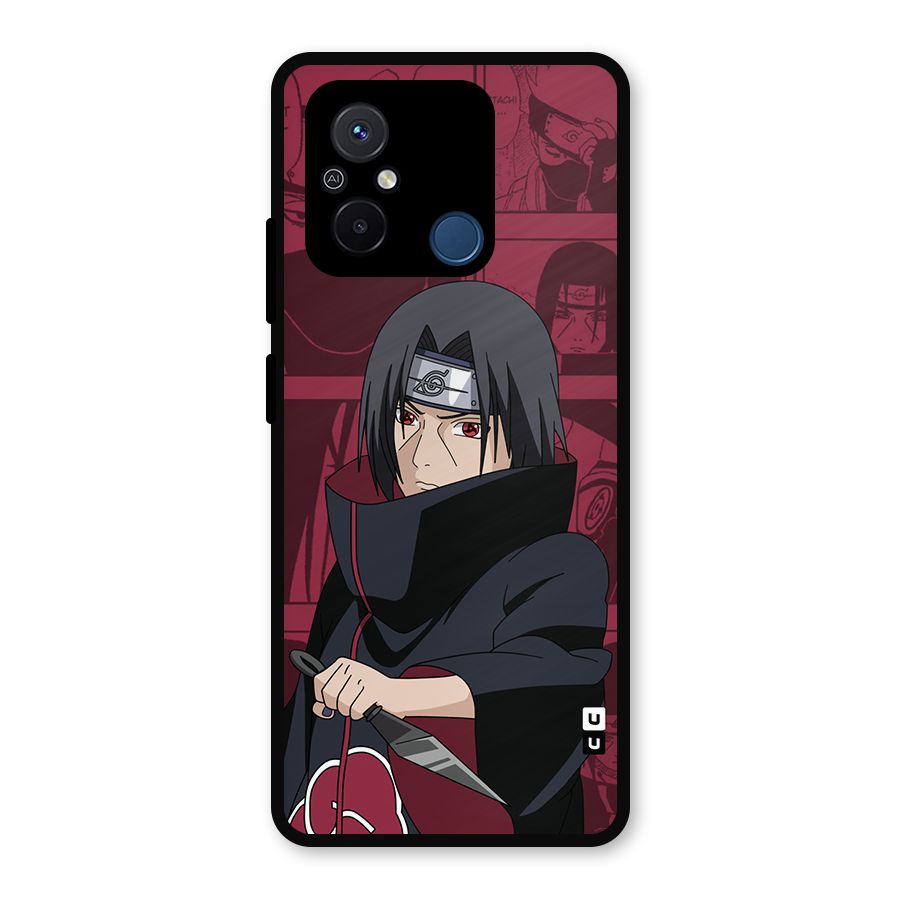 Mang Itachi Metal Back Case for Redmi 12C