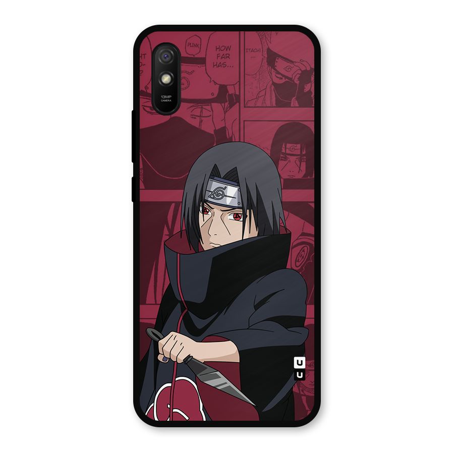 Mang Itachi Metal Back Case for Redmi 9i