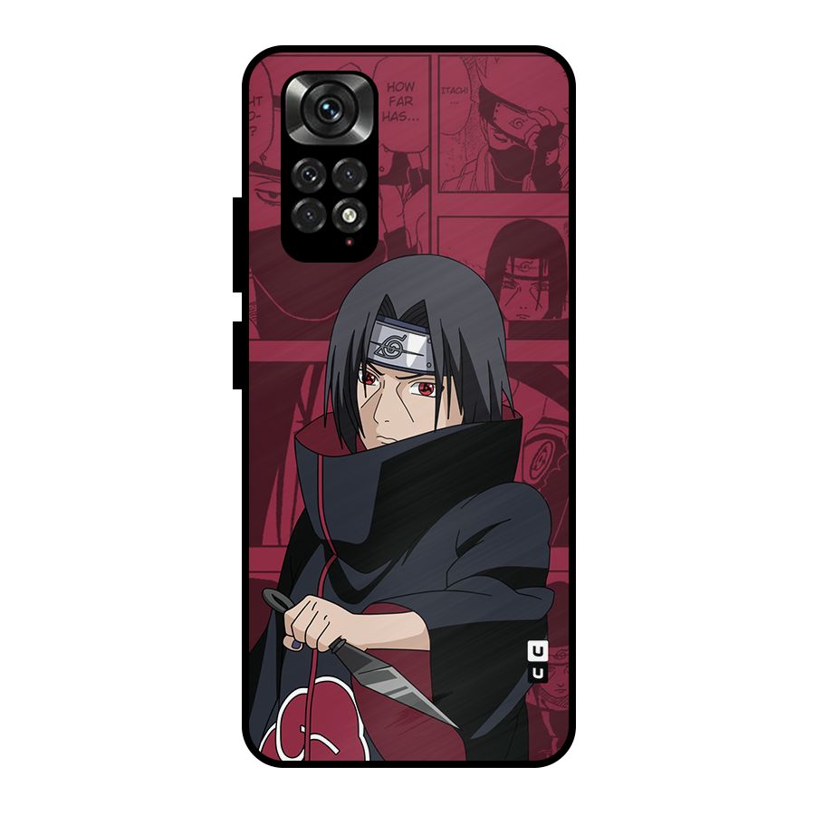 Mang Itachi Metal Back Case for Redmi Note 11 Pro Plus 5G