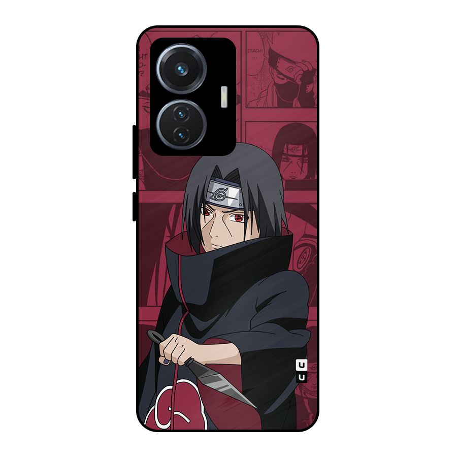 Mang Itachi Metal Back Case for Vivo T1 44W