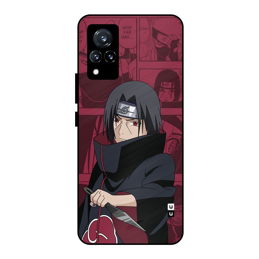 Mang Itachi Metal Back Case for Vivo V21 5G