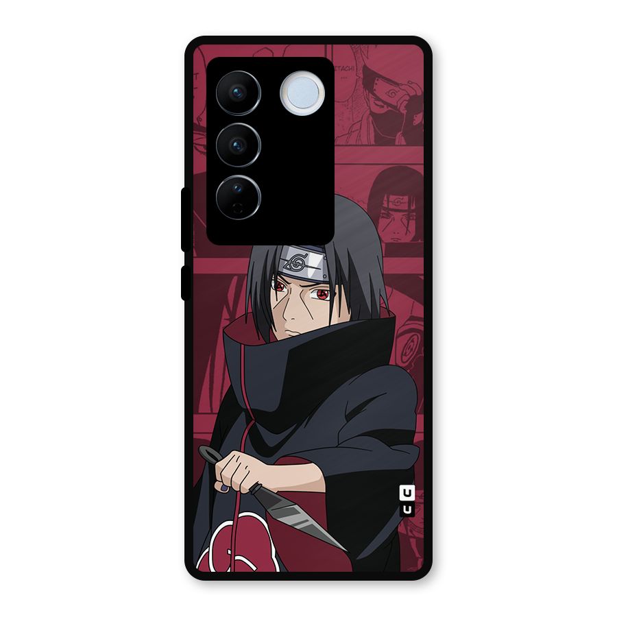 Mang Itachi Metal Back Case for Vivo V27