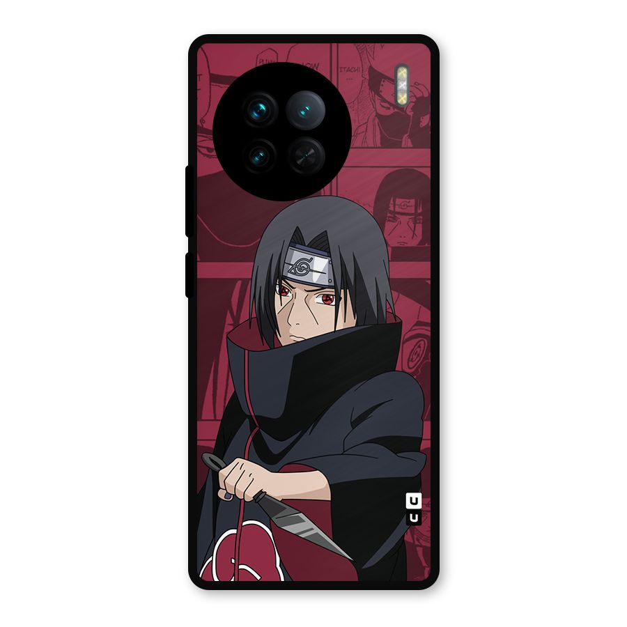 Mang Itachi Metal Back Case for Vivo X90