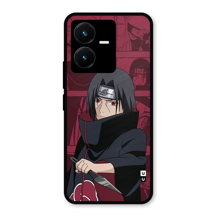 Mang Itachi Metal Back Case for Vivo Y22