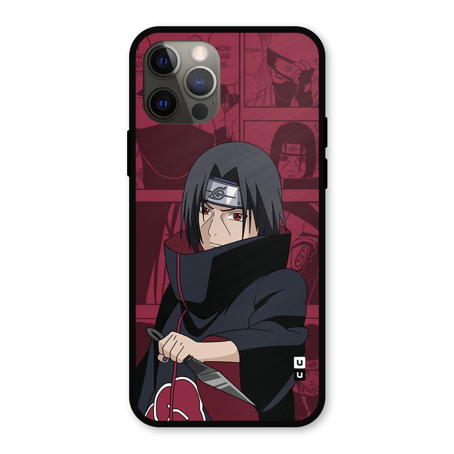 Mang Itachi Metal Back Case for iPhone 12 Pro