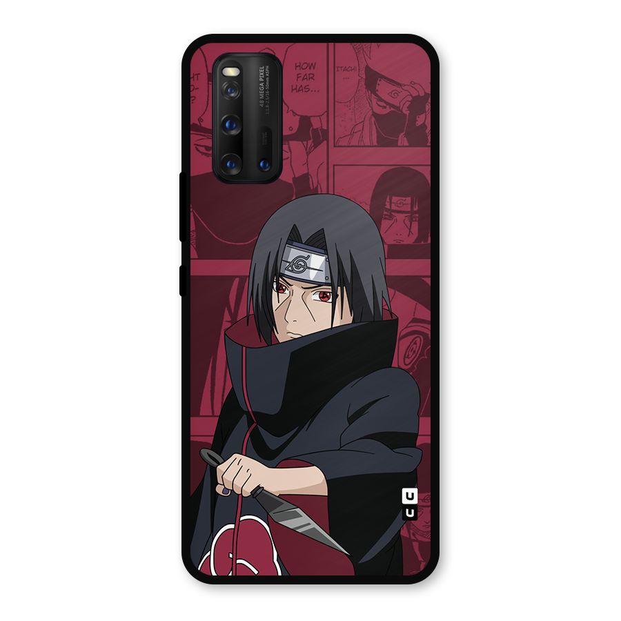 Mang Itachi Metal Back Case for iQOO 3