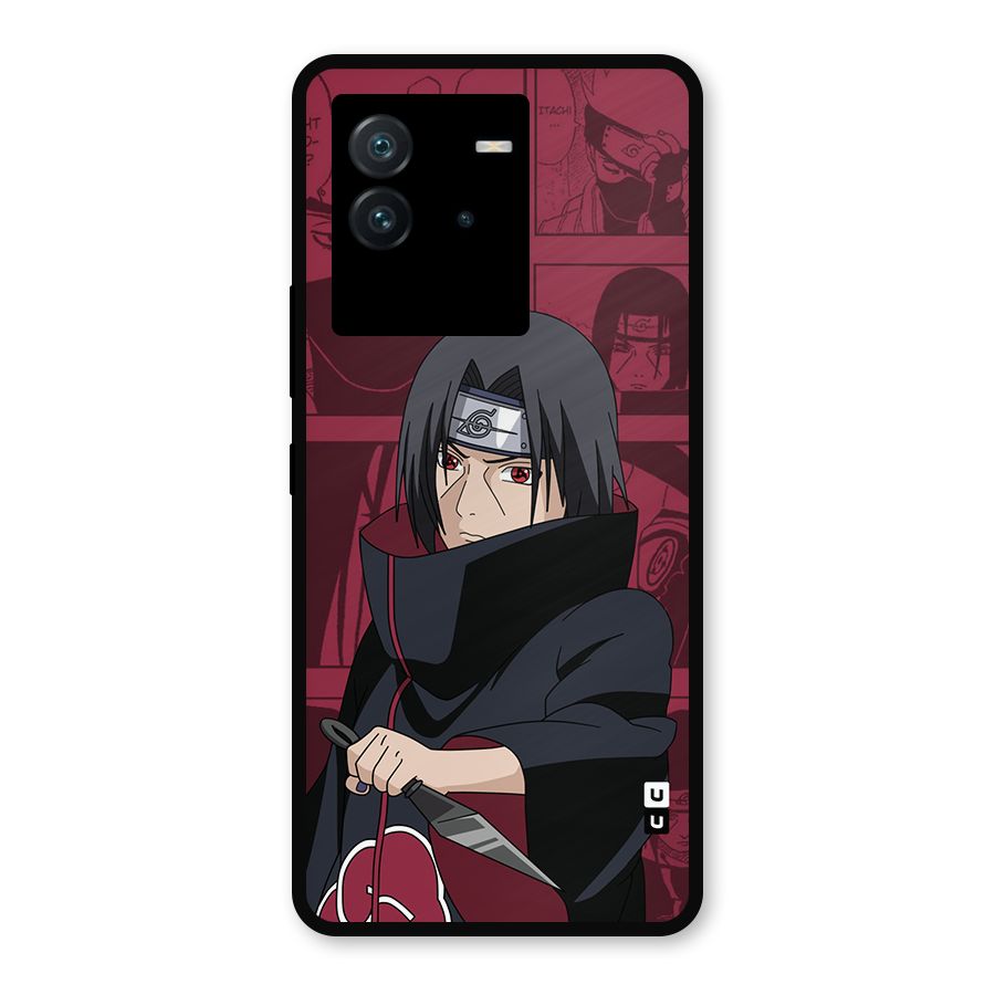 Mang Itachi Metal Back Case for iQOO Neo 6 5G